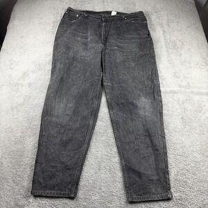 Levis 522 Jeans Women 20 Short‎ Black Tapered Fit Tapered Leg Denim Made In USA